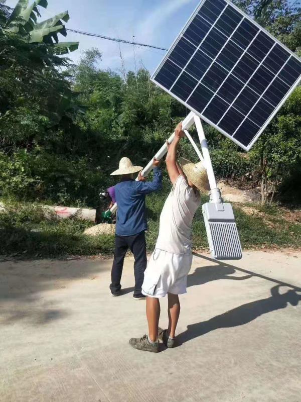 太阳能路灯安装